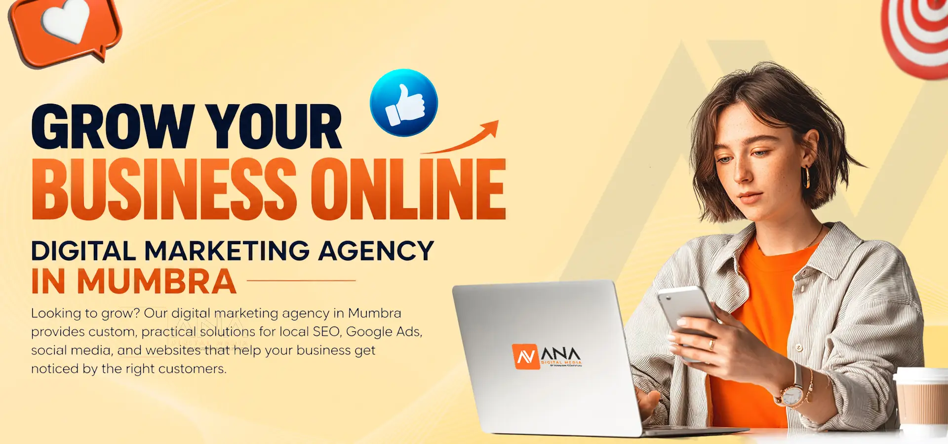 Best Digital Marketing Agency in Mumbra - ANA Digital Media