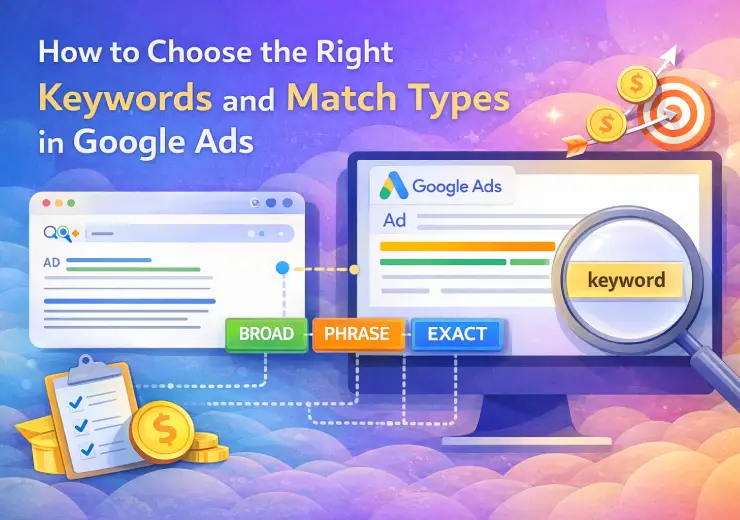 How to Choose the Right Keywords and Match Types in Google Ads