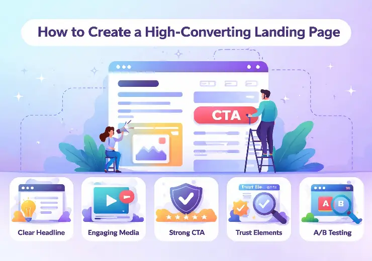 How do you create a landing page that converts?