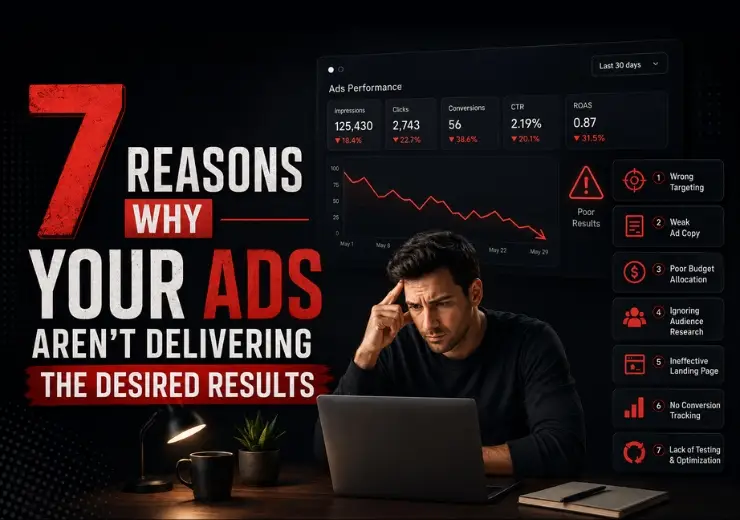 7 Reasons Why Your Ads Aren’t Delivering Results (And How to Fix Them)